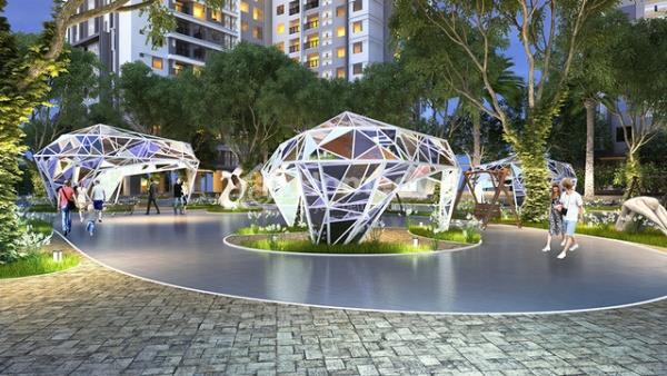 Quảng trường Sapphire tại Goldmark City