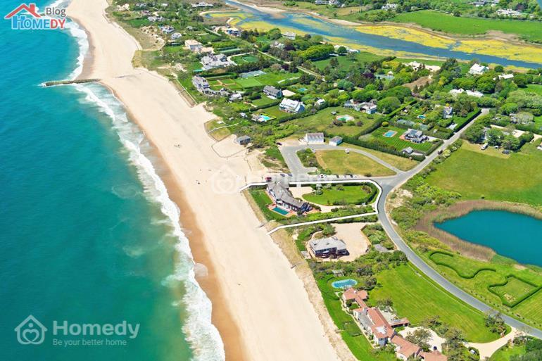 ky nghi yeu thich cua gia dinh Hillary Clinton tai Hamptons