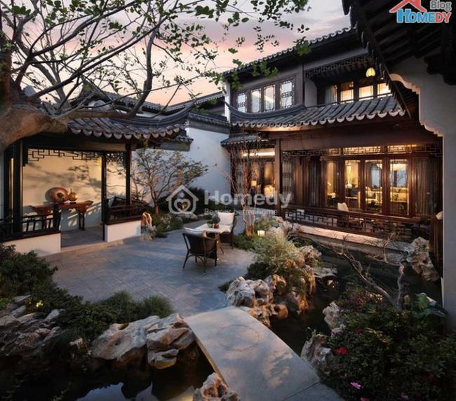 khuon vien biet thu