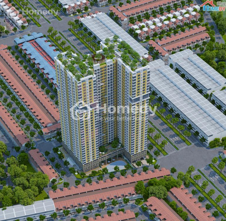 phoi canh chung cư gemek premium