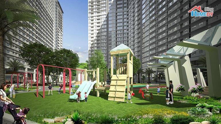 khong gian xanh spark tower