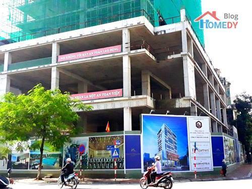 tien do khach san Mercure ha noi
