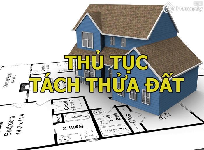 thu tuc tach thua dat