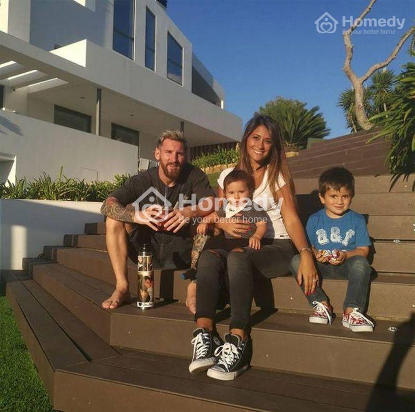 gia dinh messi