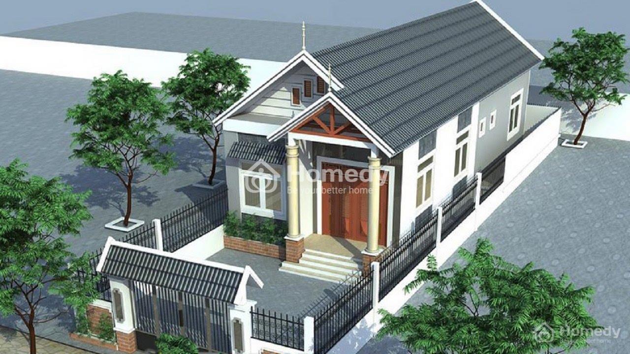 mẫu nhà cấp 4 đẹp ở nông thôn