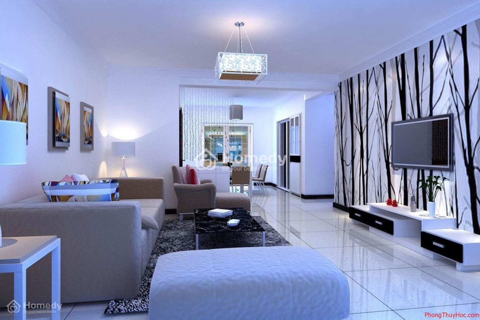 Màu sắc nội thất của người mệnh Thủy