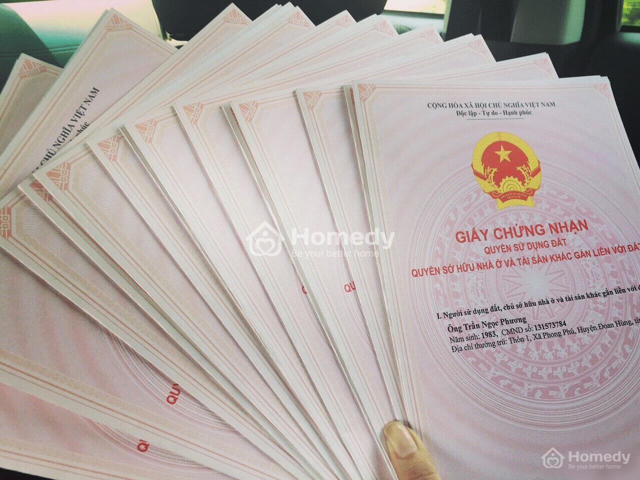 Giấy chứng nhận quyền sử dụng đất