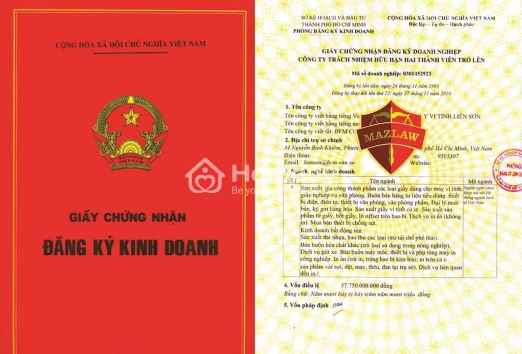 Giấy đăng ký kinh doanh