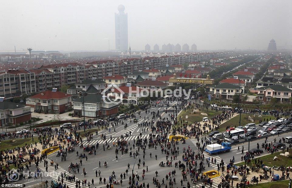 Làng huaxi - làng hoa tây - Trung Quốc