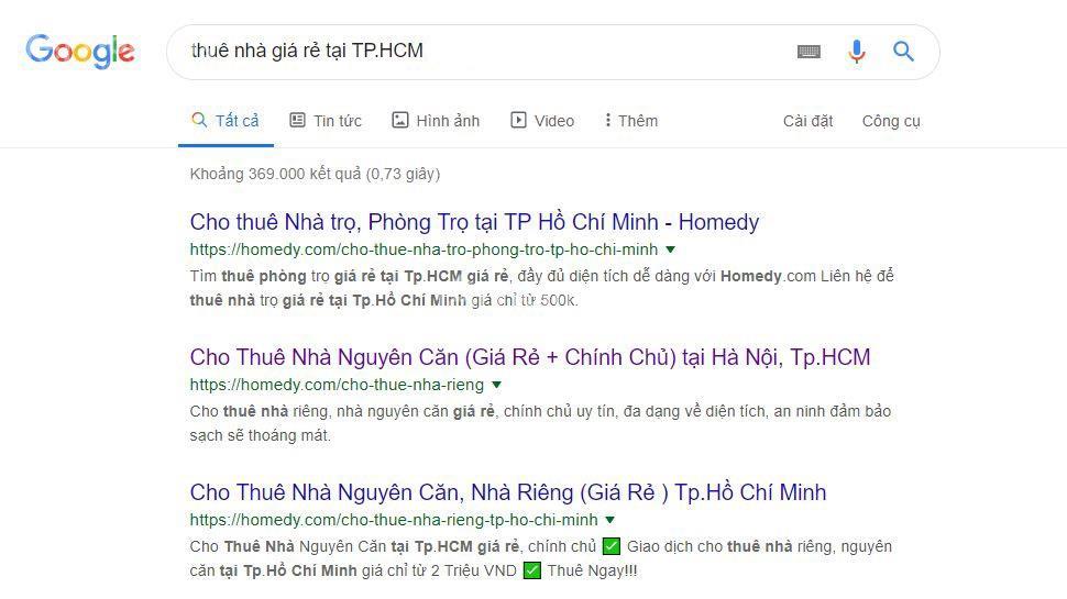 đăng tin cho thuê nha tphcm