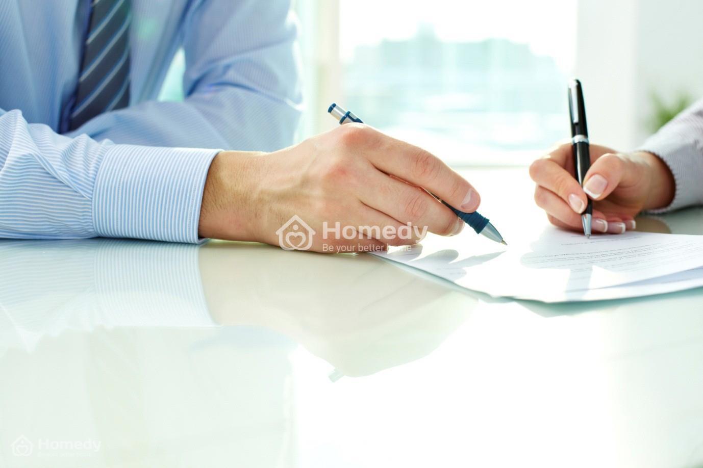 làm hợp đồng khi mua nhà đất