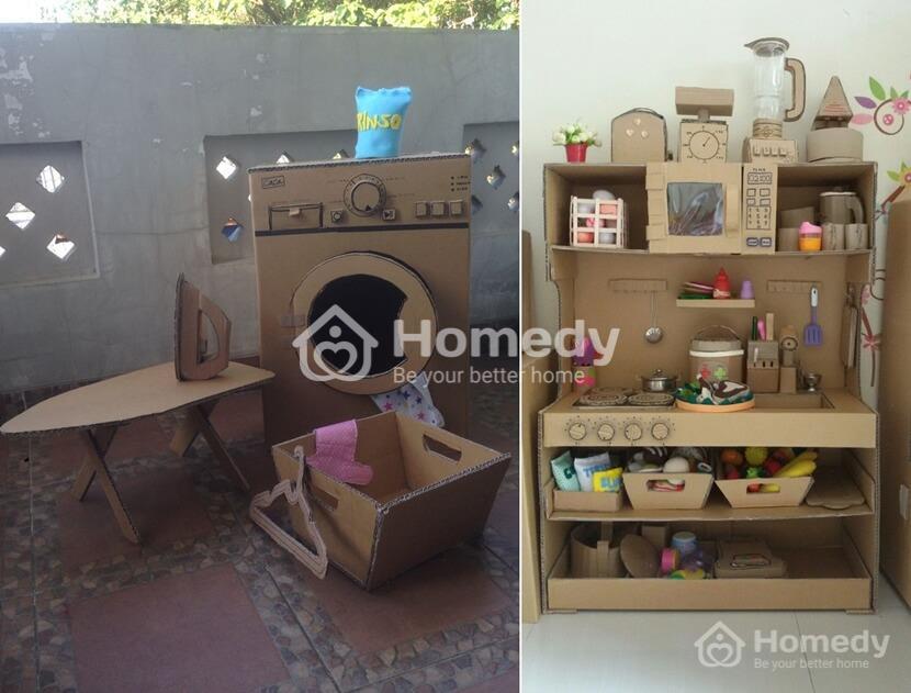 sáng tạo cùng thùng carton