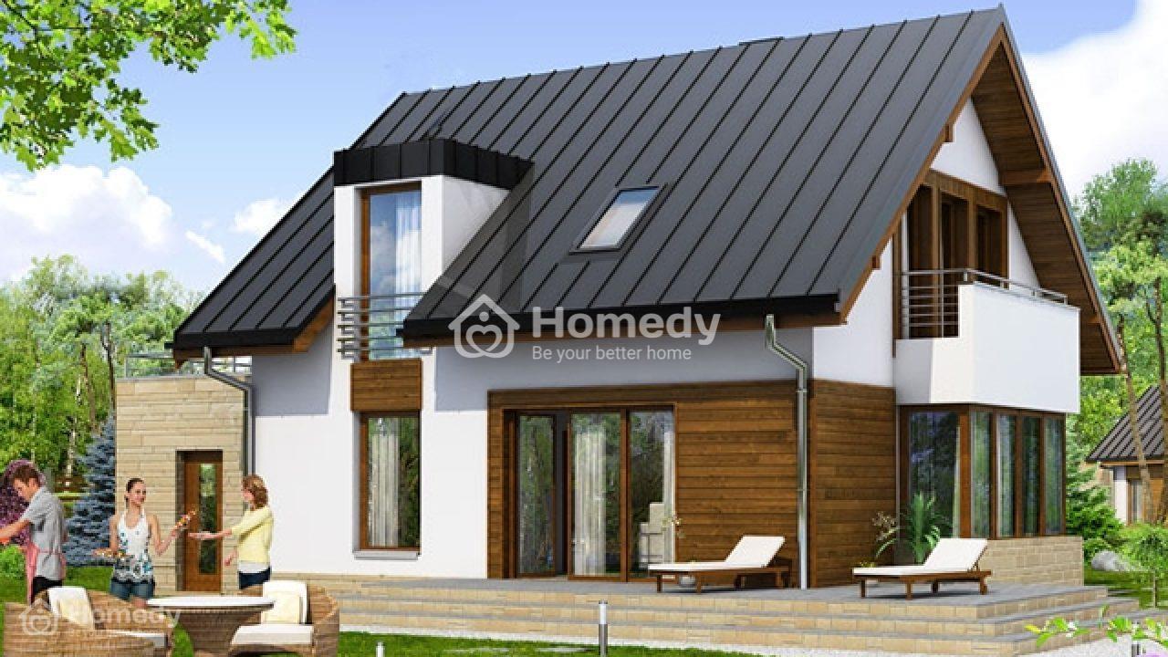 Mẫu 11 - Mẫu xây nhà 200 triệu đồng 