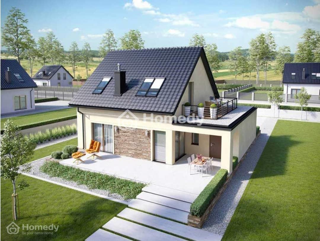 Mẫu 12 - Chi phí xây nhà cấp 4 khoảng 200 triệu đồng