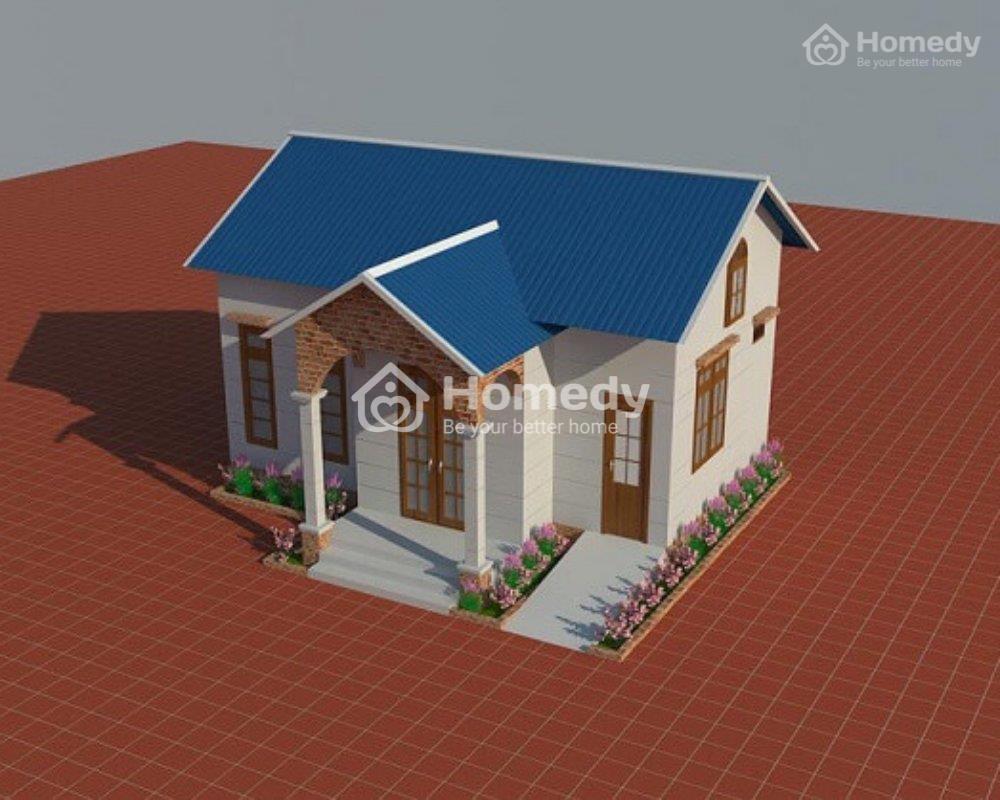 Mẫu 8 - Xây nhà cấp 4 giá 100 triệu