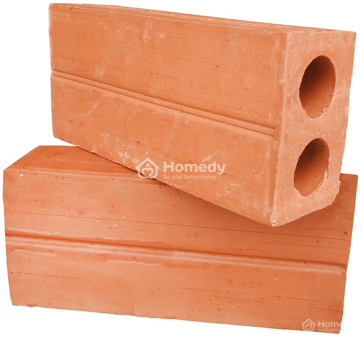 Gạch 2 lỗ xây tường rào