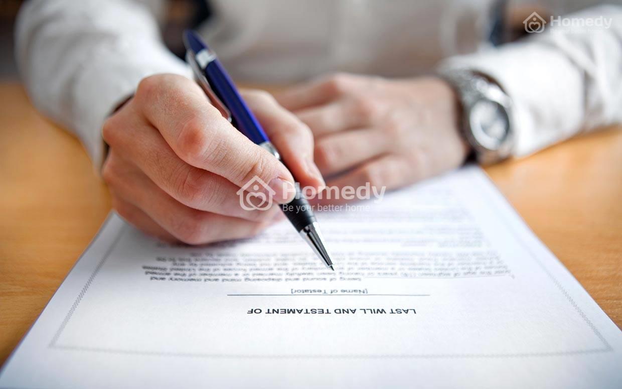 Trường hợp thừa kế đất đai không có di chúc