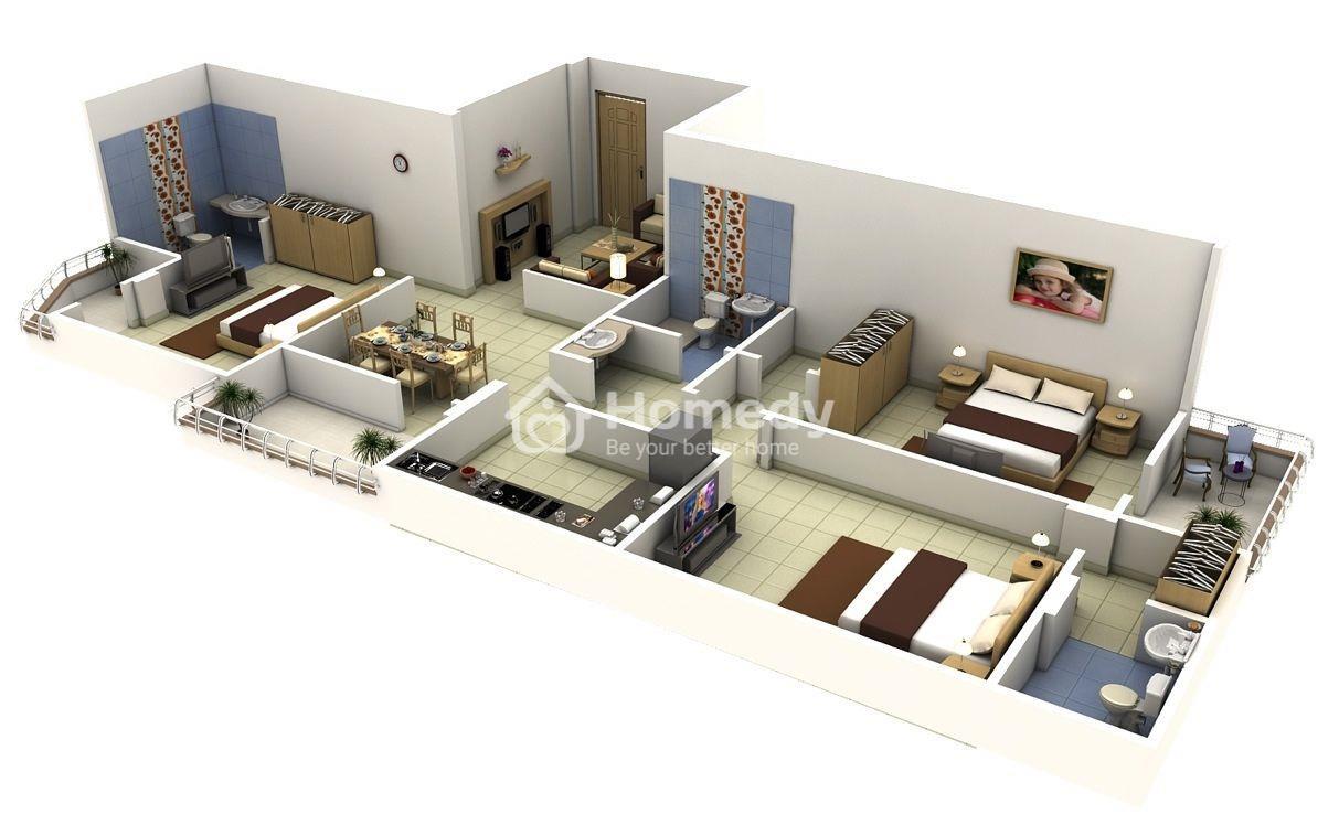 mau-thiet-ke-3d-can-ho-3-phong-ngu