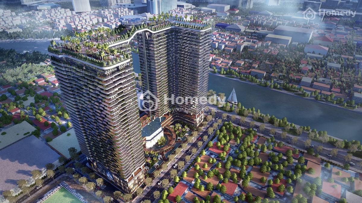 Sunshine Horizon là dự án căn hộ hạng sang hiếm hoi nằm ở vị trí đắc địa trên tuyến đường Tôn Thất Thuyết, Quận 4.