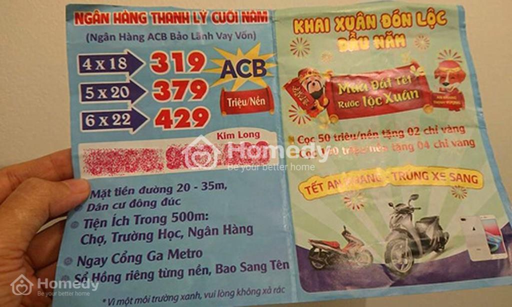 Đất nền gắn mác “ngân hàng thanh lý giá rẻ”