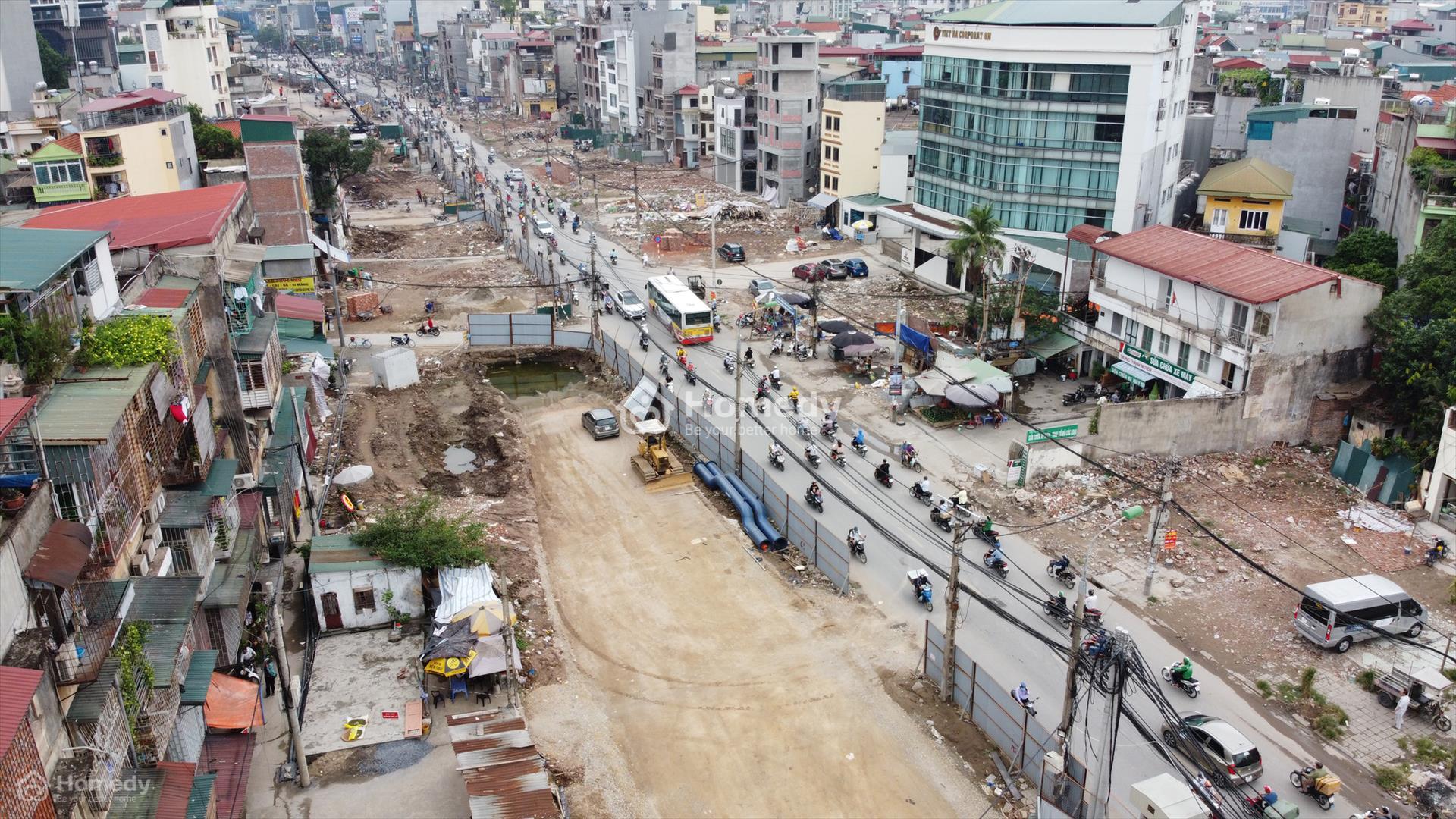 Dự án mở rộng đường vành đai 2 đoạn Cầu Vĩnh Tuy đến Ngã Tư Sở