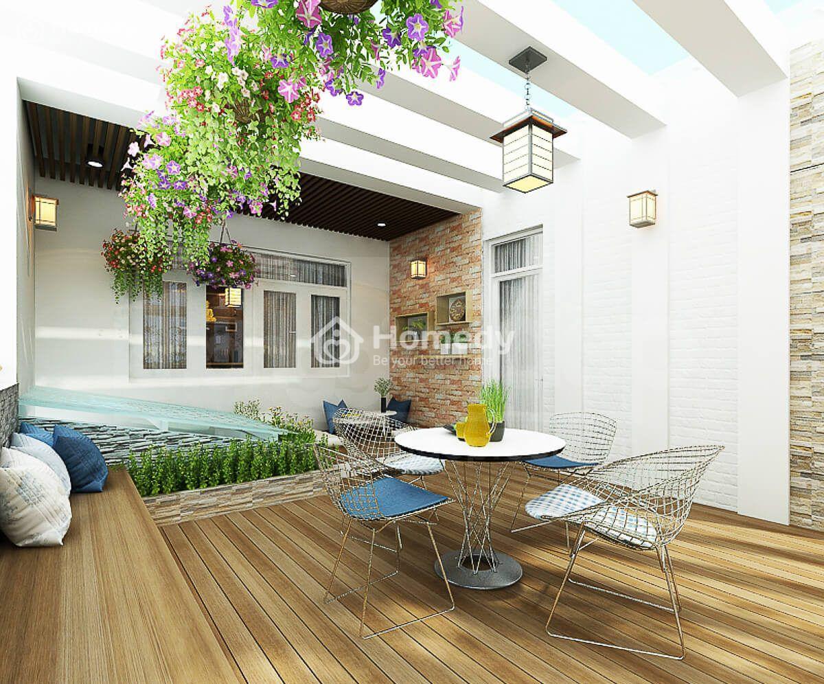 Thiết kế sân thượng thành nơi tiếp khách, chuyện trò
