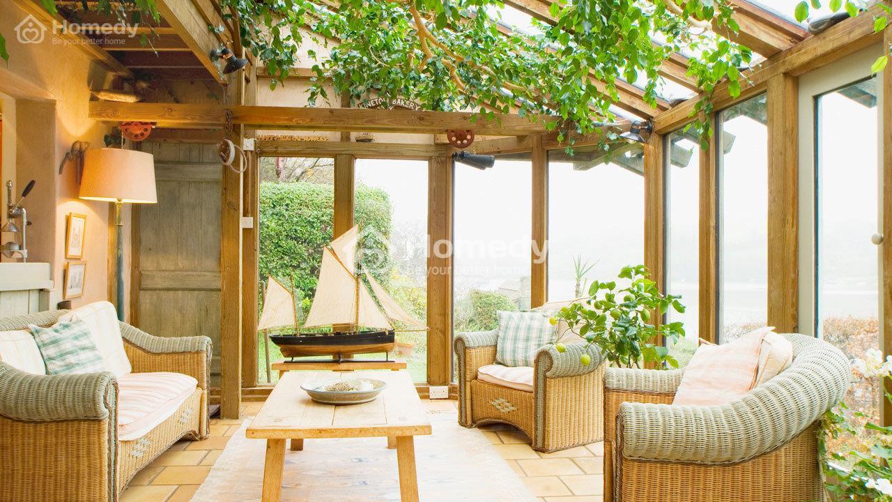 Vị trí tốt nhất để xây dựng phòng tắm nắng