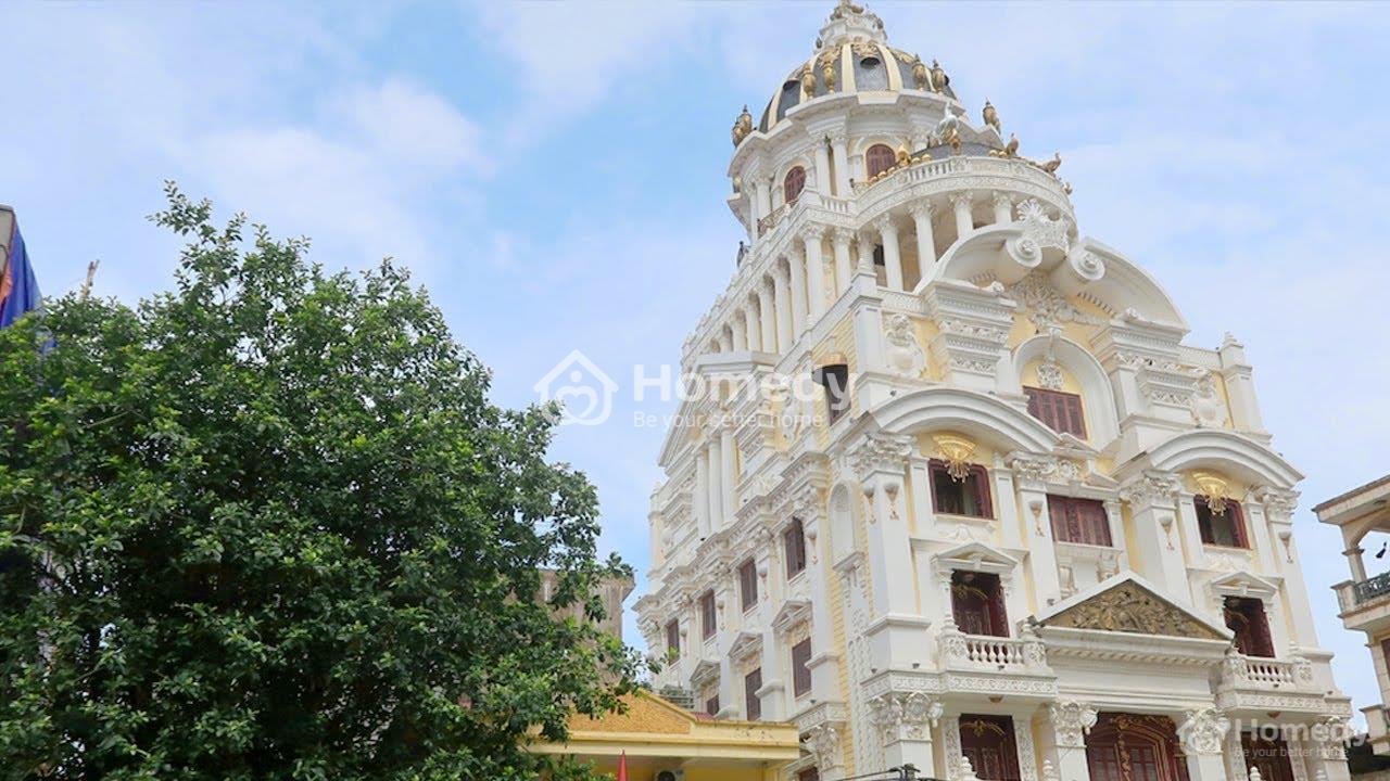 Tòa nhà nằm gần đường Hoàng Quốc Việt, quận Cầu Giấy, Hà Nội