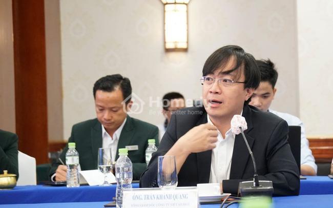 Ông Trần Khánh Quang cho rằng nhà đầu tư đang có xu hướng dịch chuyển mạnh theo các siêu dự án tại hai trục đô thị phía Nam và phía Đông