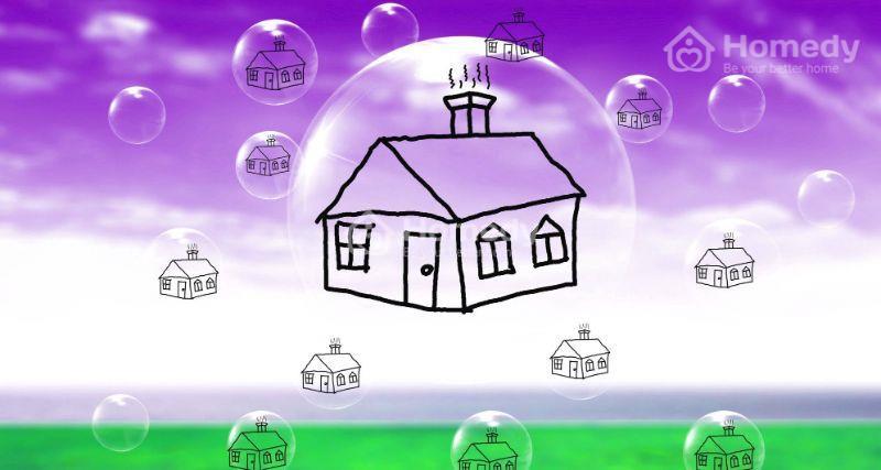 Có nhiều nguyên nhân dẫn tới tình trạng bong bóng bất động sản