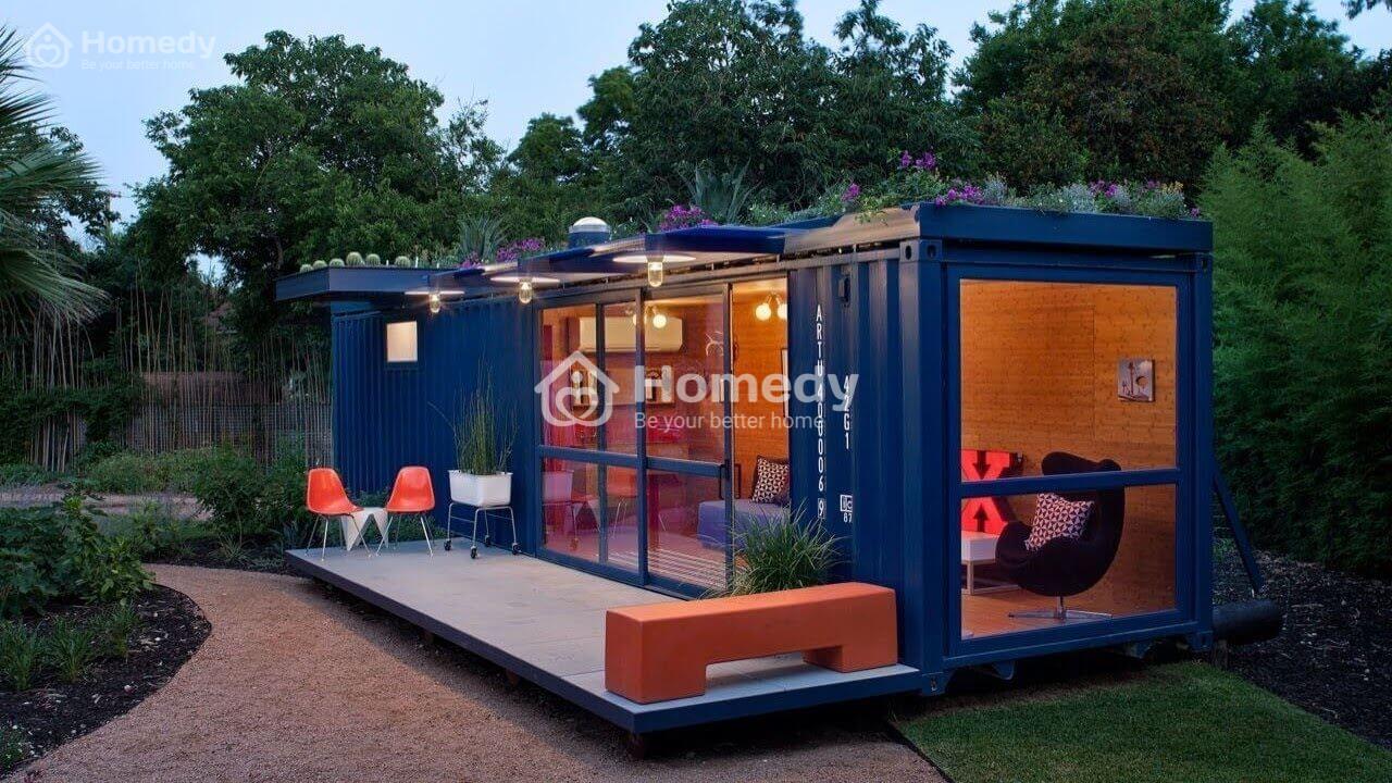 nhà container là gì, nhà container có nóng không