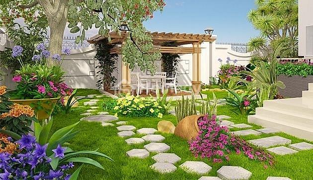 Đá lát sân vườn đẹp