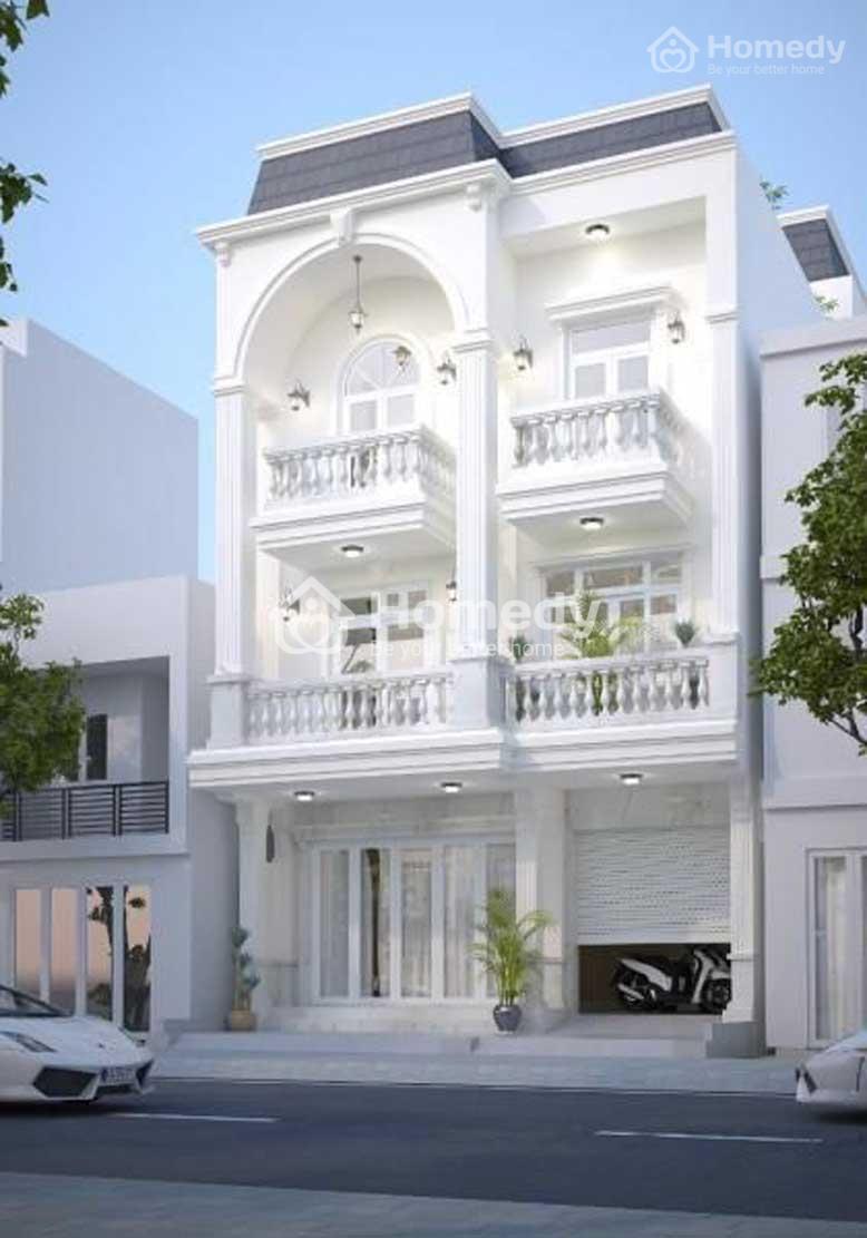 Mẫu nhà 3 tầng kiến trúc Pháp 