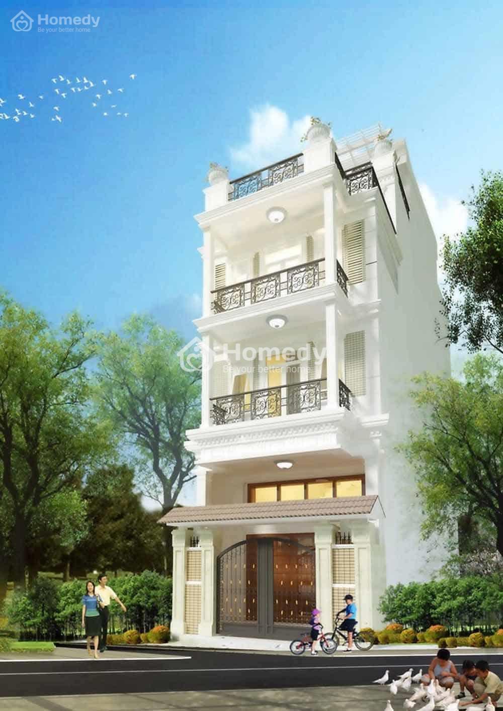 Nhà ống kiểu Pháp