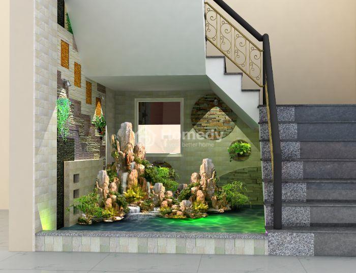 Tiểu cảnh cầu thang