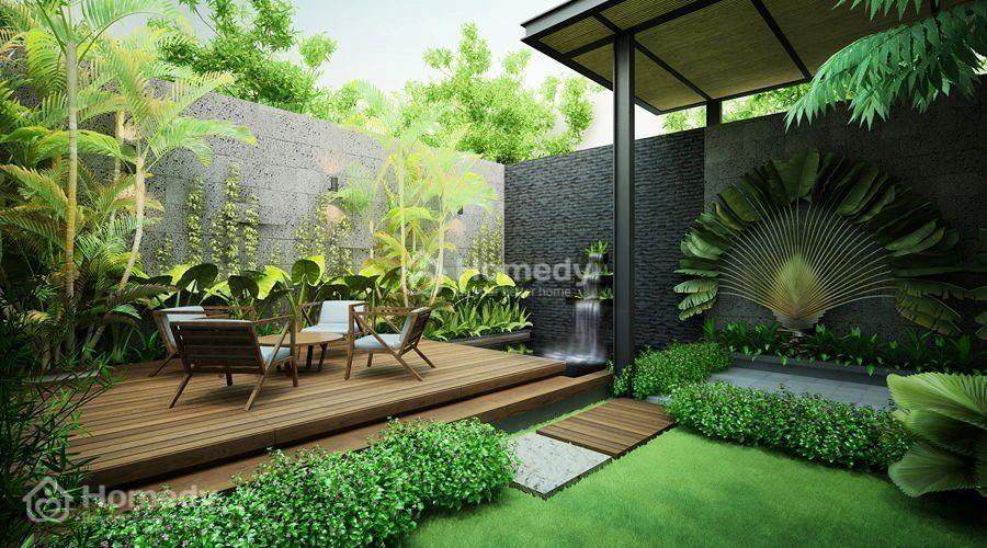 Tiểu cảnh sân vườn đẹp