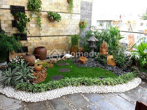 Tiểu cảnh sân vườn đẹp