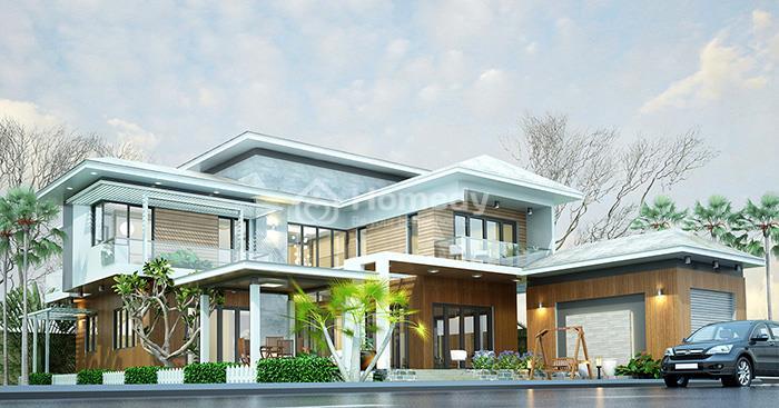 mẫu biệt thự kiểu Nhật đẹp