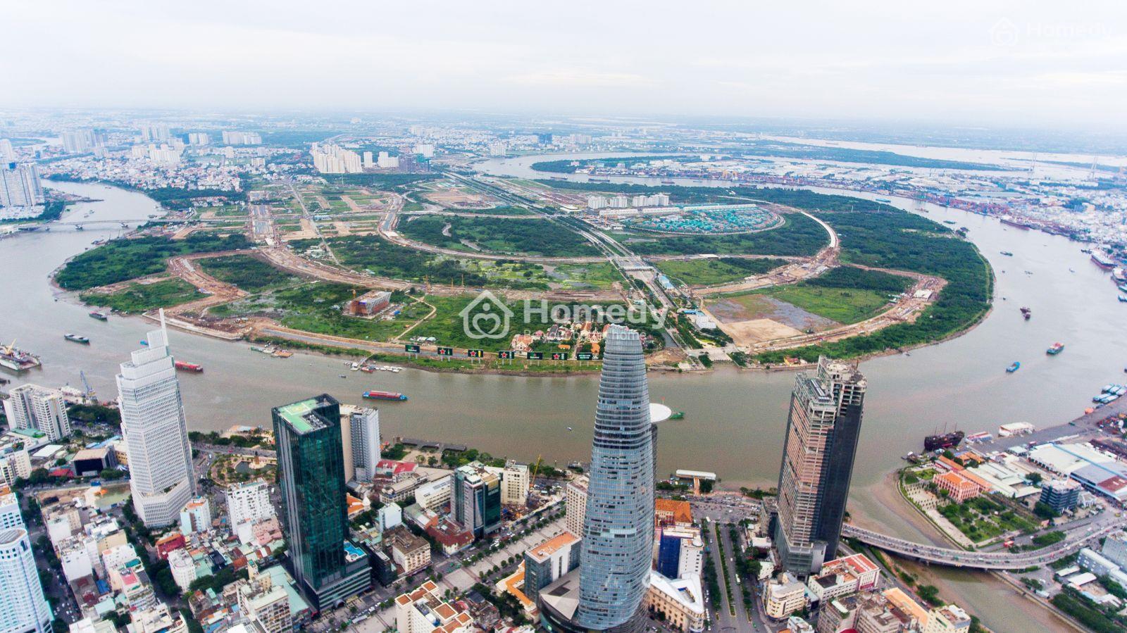 Bản đồ quy hoạch Thủ Thiêm