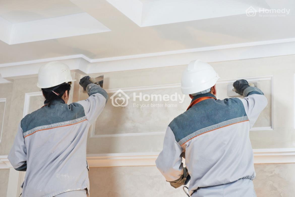 Cách thi công trần thạch cao giật cấp kín