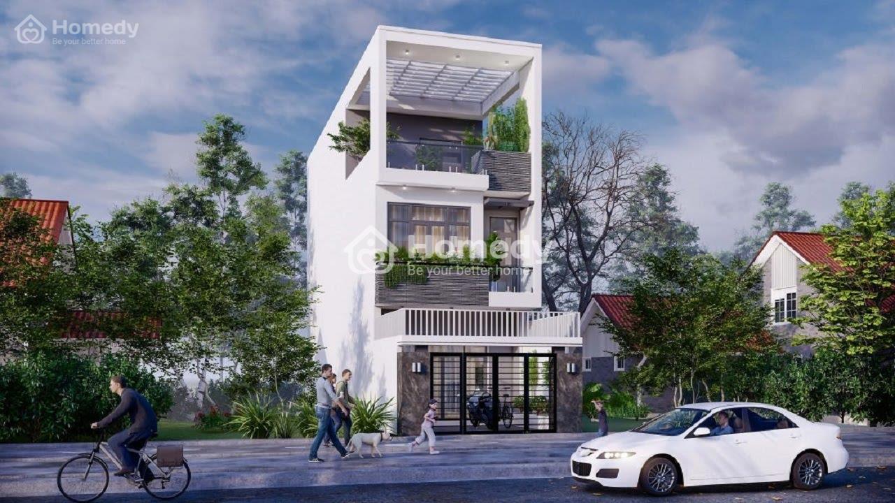 Mẫu nhà 2 tầng đẹp tiện nghi