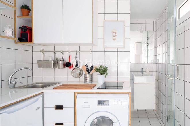 Nhà 15m2 không gác lửng, thiết kế tối giản