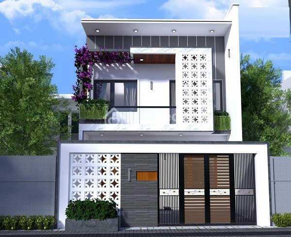Mẫu nhà 2 tầng 700 triệu sang trọng, hiện đại