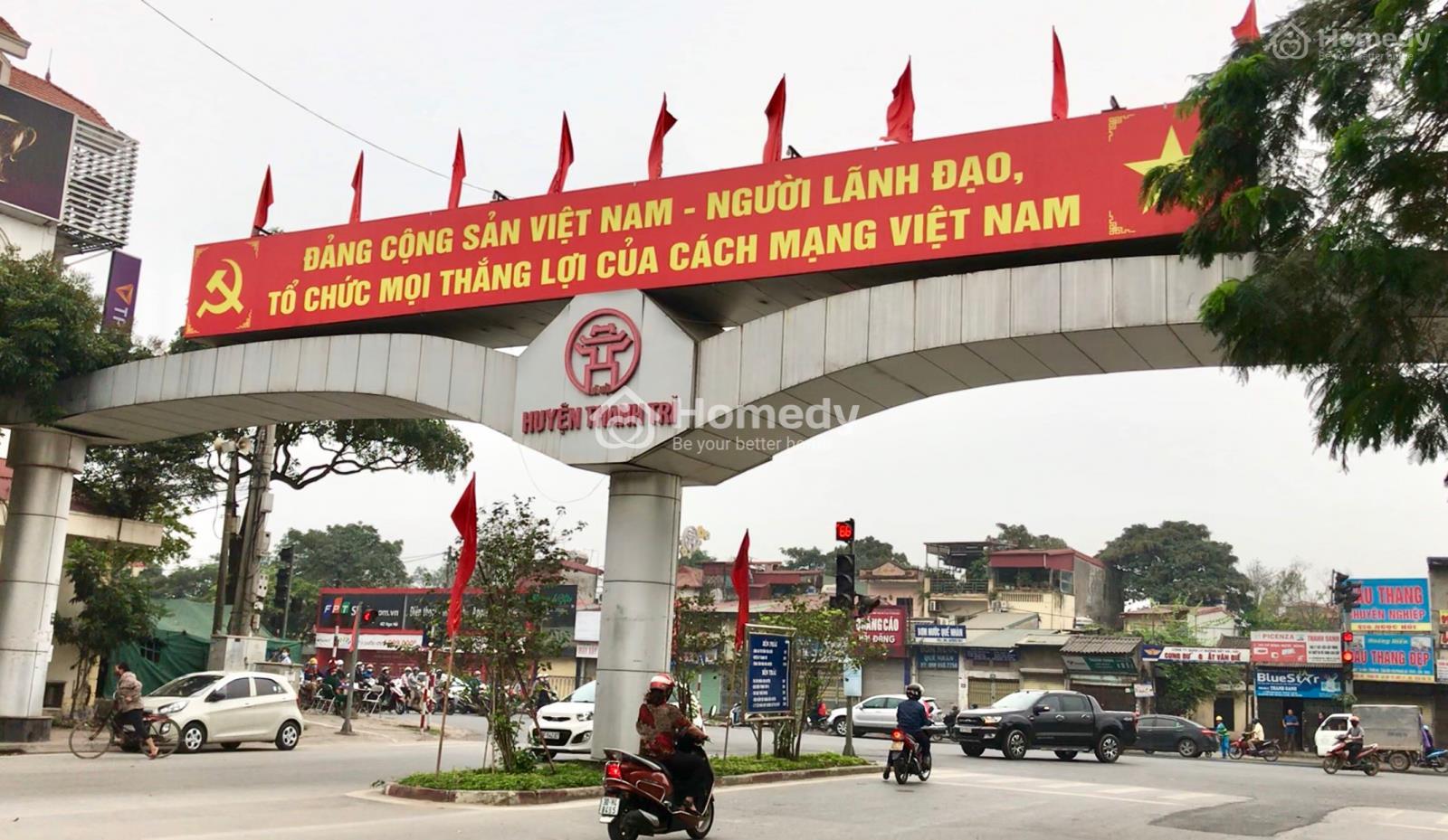 Địa giới hành chính huyện Thanh Trì