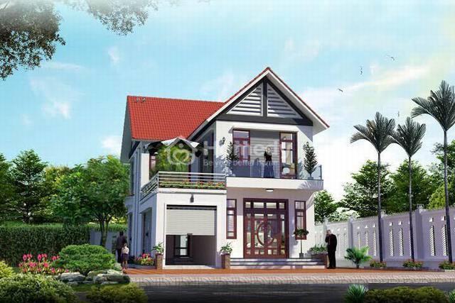 Lựa chọn phong cách kiến trúc làm nhà 2 tầng mái thái