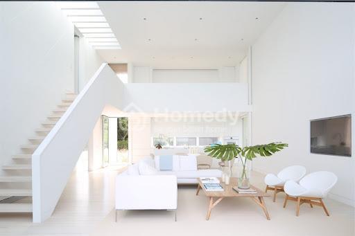 Lưu ý sự kết hợp màu sắc khi sơn nhà màu trắng sứ