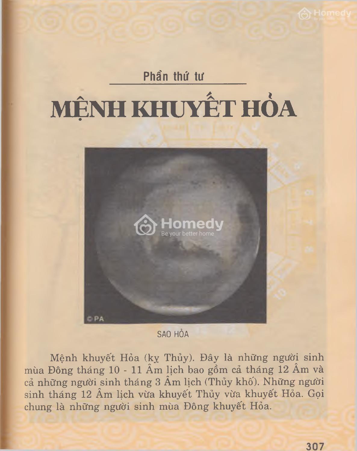 Người mệnh khuyết Hỏa