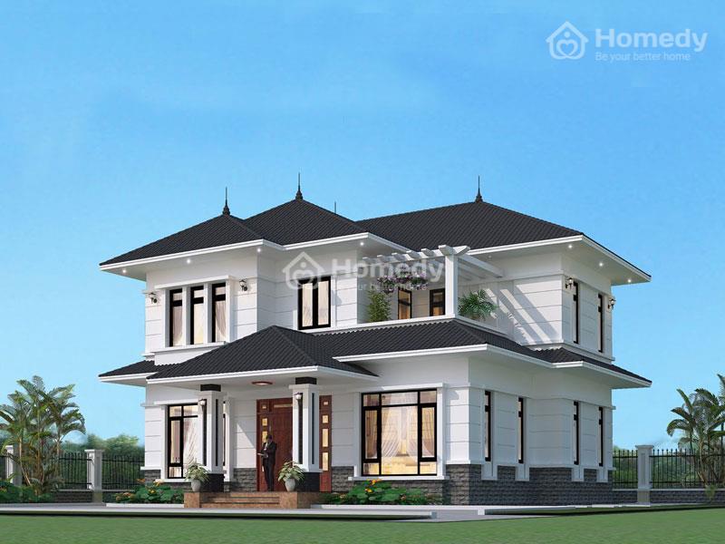 Một số mẫu thiết kế nhà 2 tầng mái Nhật hiện đại khác