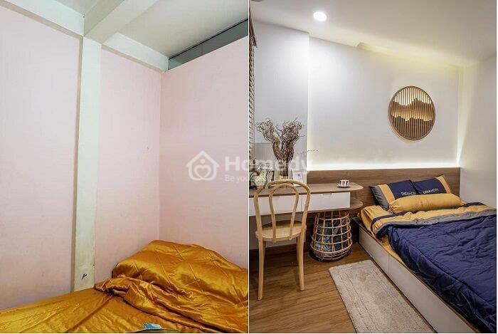 Biến nhà tập thể thành căn hộ studio cho thuê