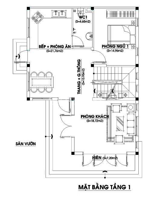 nhà chữ l 2 tầng 400 triệu
